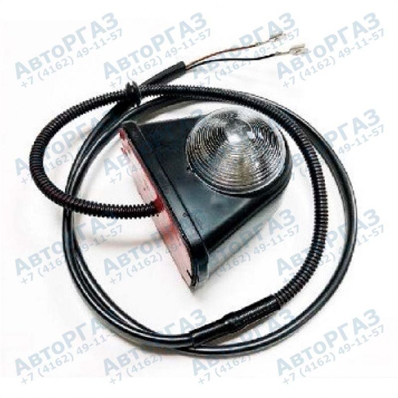 Фонарь контурный Газель Бизнес, ГАЗ 3307 передний (на крыше) белый 12V (трапеция), арт. 44.3712000