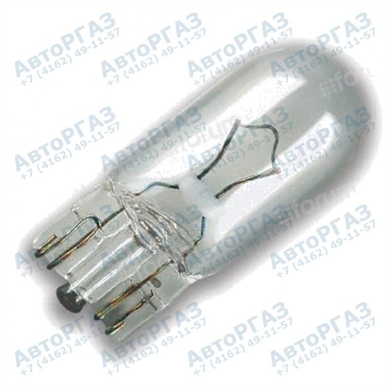 Лампа 24Vх5W габарит, приборы, номер (без цоколя, T10), арт. 94319