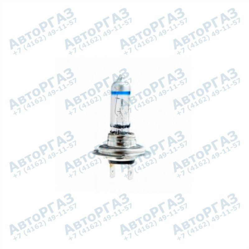 Лампа H7-12V55W (ДиаЛуч) +30%, арт. 12557 PLUS