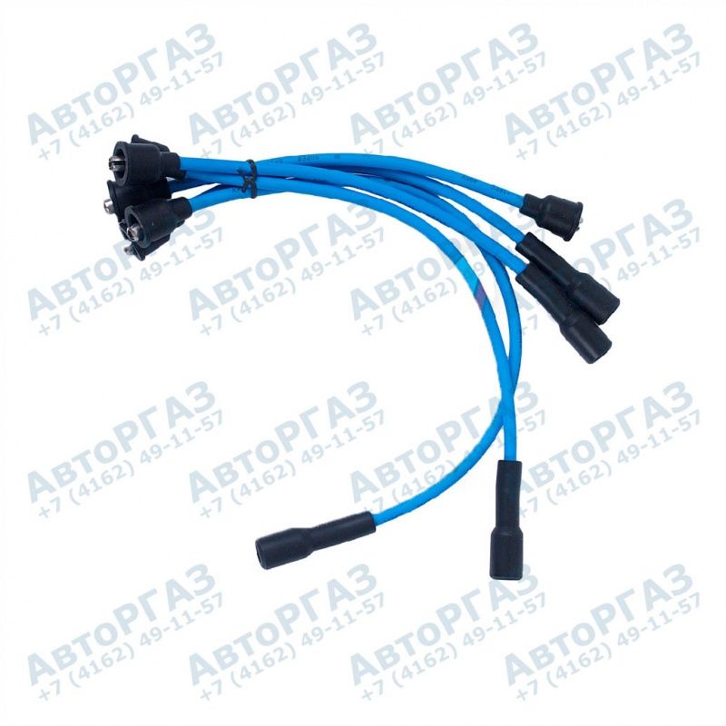 Комплект в/вольтных проводов дв.402 с наконечниками SUPER EPDM, арт. 402-3707244-251