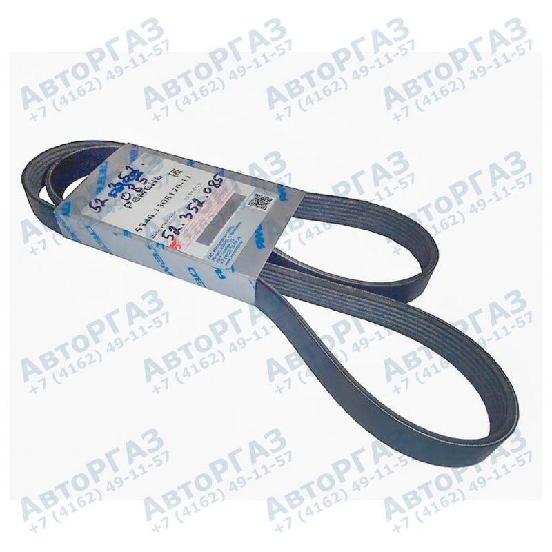 Ремень 1370 6РК дв. 406, 405, 4216, дв.ЯМЗ-5344 привода вентиля (TOYOPower), арт. 6PK 1371