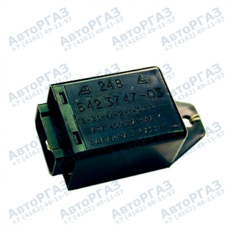 Реле указателей поворота ГАЗ 3309,33081 (24V, 4 контактное), арт. 642.3747000-03