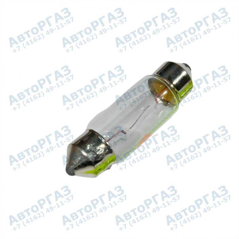 Лампа 12V21W одноконтактная (поворот, стоп-сигнал) (смещен. цоколь BAU15s) Желтая, арт. 92227 Y Amber