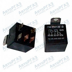 Реле стартера ГАЗ 3309,33081 (5 контактов) (738.3747-20), арт. .738.3747.000-20