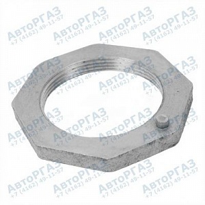 Комплект крепления ступицы ГАЗ 3309 (гайка, гайка, шайба), арт. 53-2401054/52/50